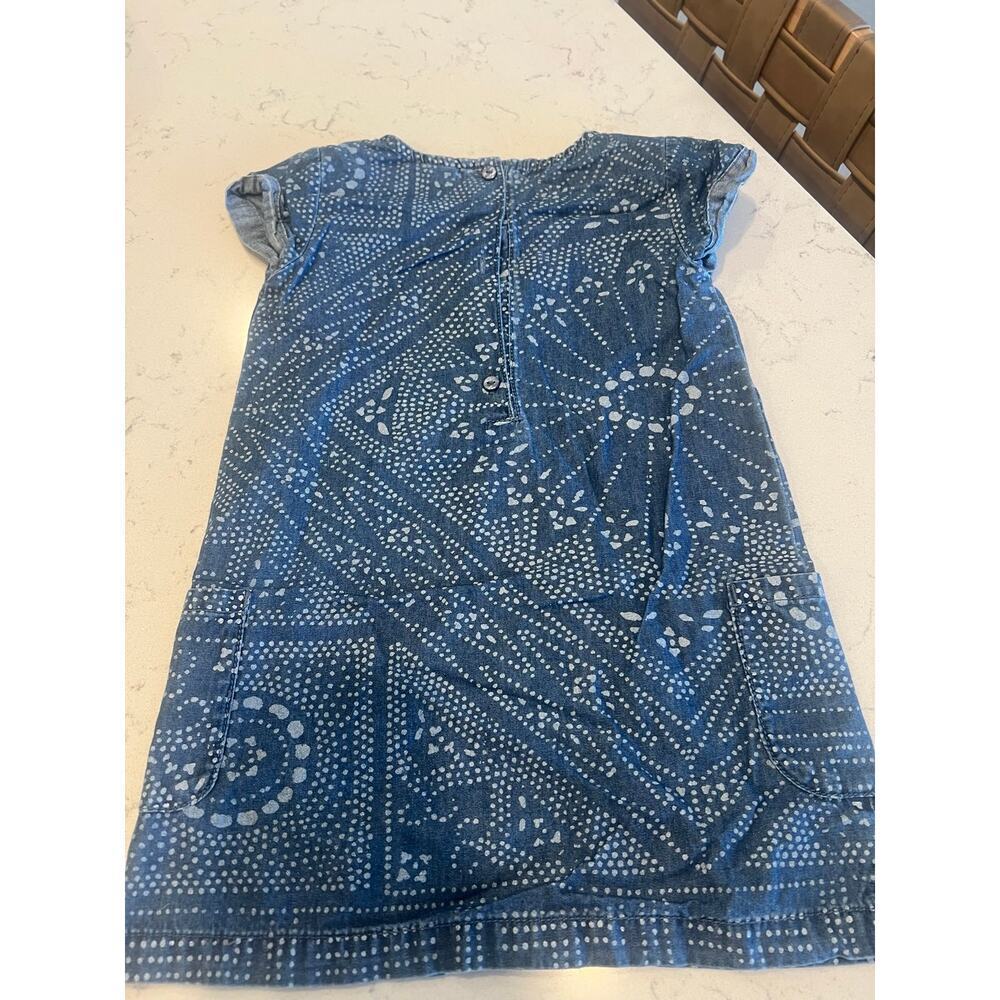 Girls 3t Denim Dress - Picture 3 of 3